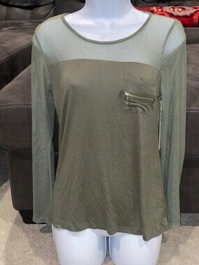 Glitz long sleeve top